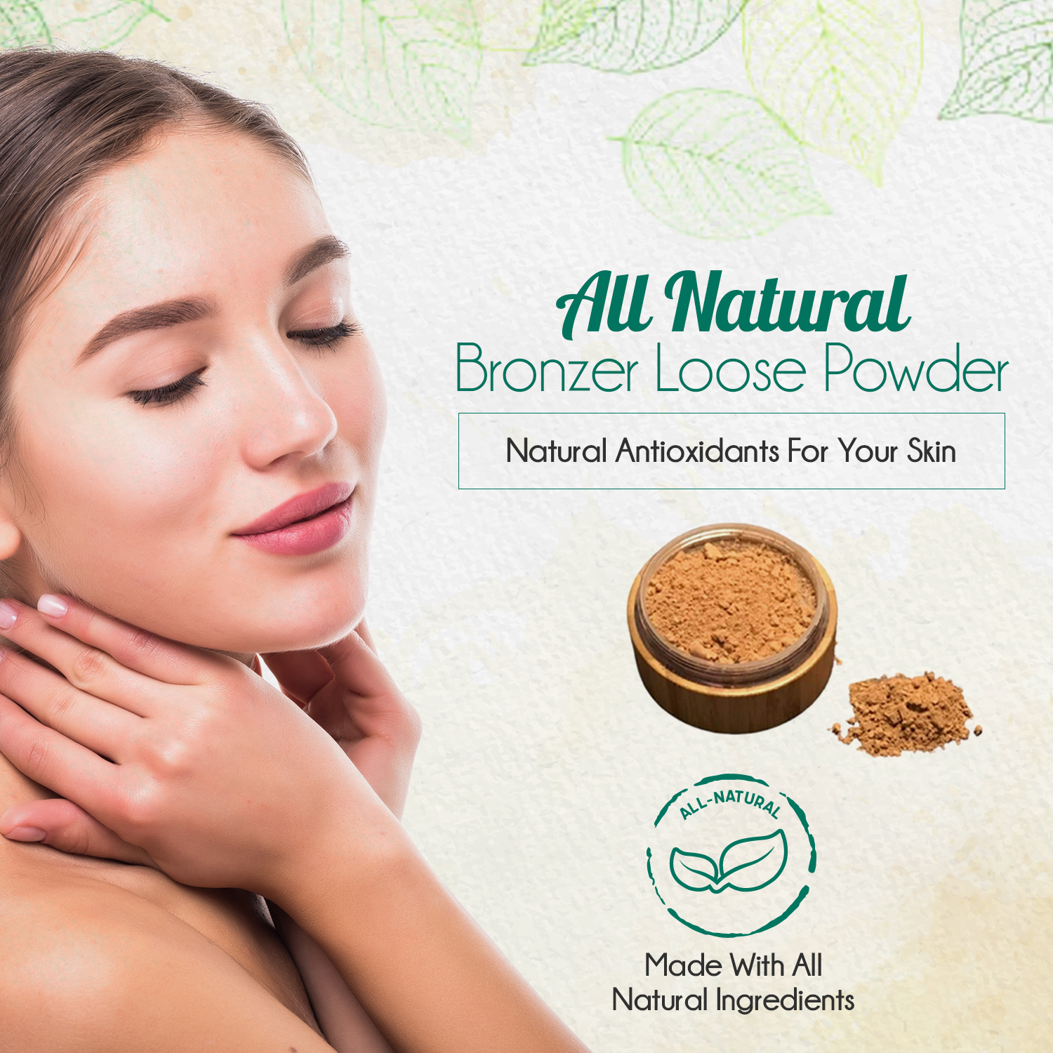 pegefinger dechifrere sekundær All-Natural Bronzer Loose Powder. Eco-Friendly. – The Vegan Life