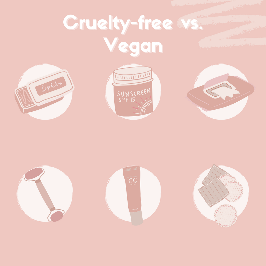 Cruelty-free vs Vegan