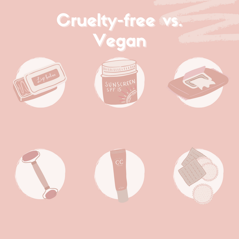 Cruelty-free vs Vegan