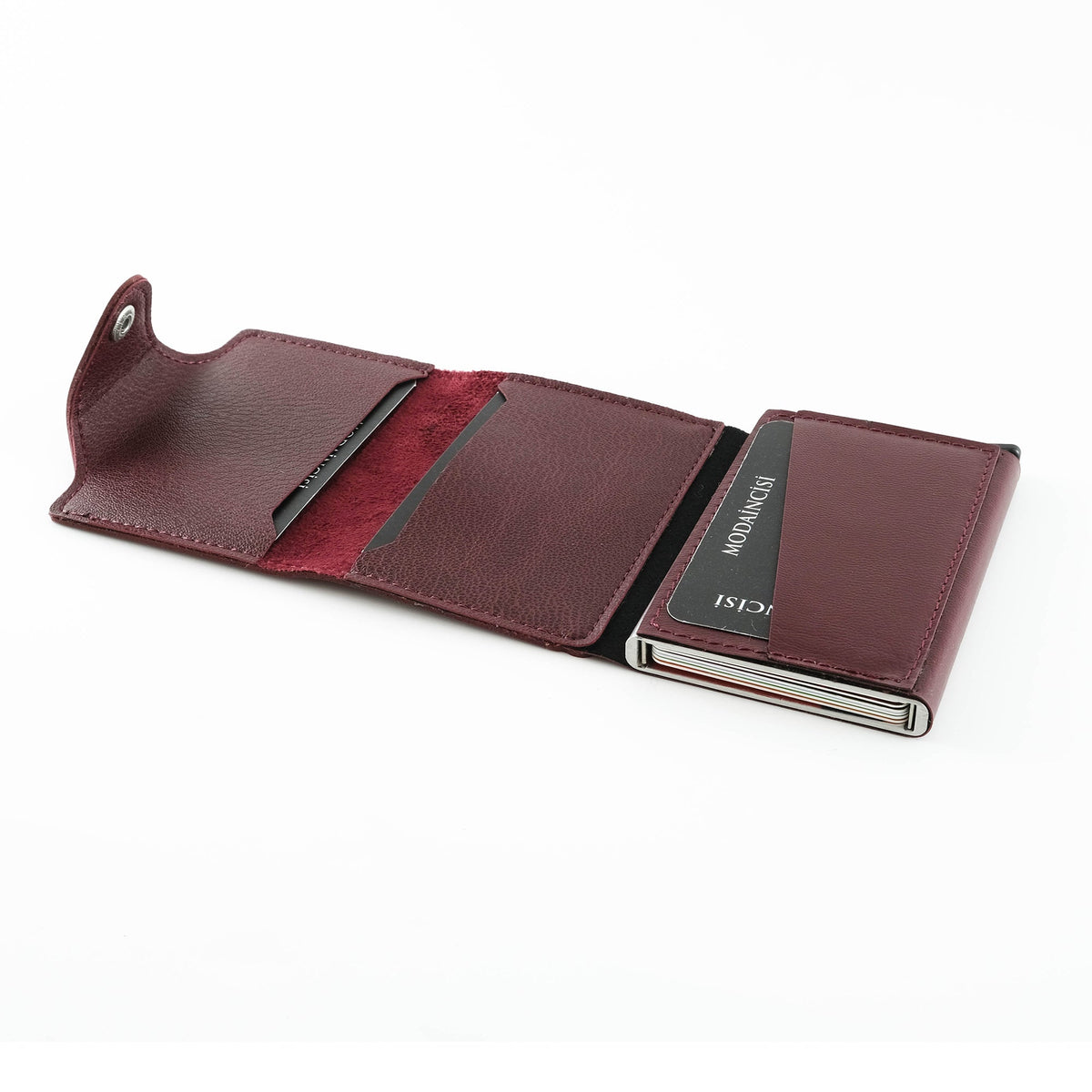 Konk - Vegan Leather RFID Protection Pop-op Cardholder