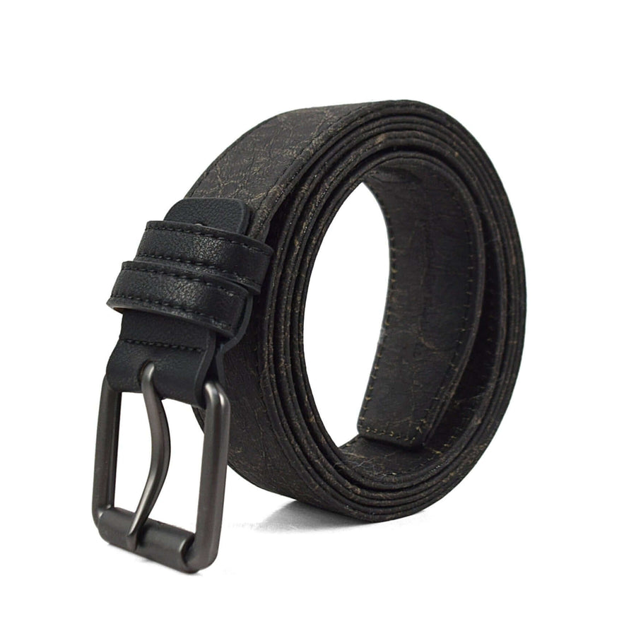 Gunmetal Roller Italian Kraft Paper Vegan Belt (Sizes 32-36)