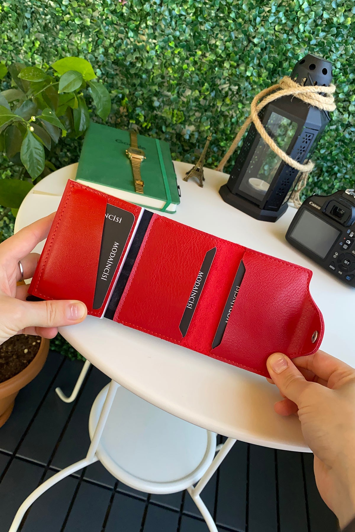 Konk - Vegan Leather RFID Protection Pop-op Cardholder