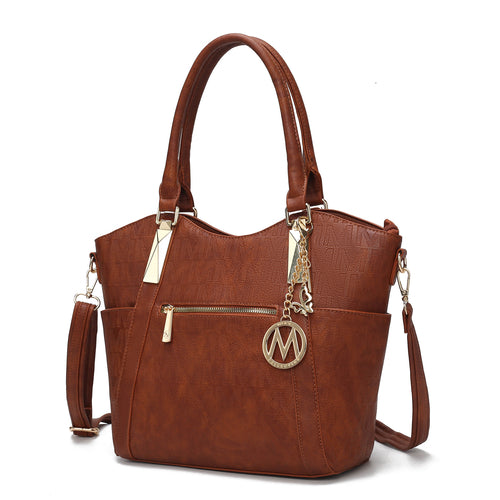 Hazel Vegan Leather Women Tote Bag