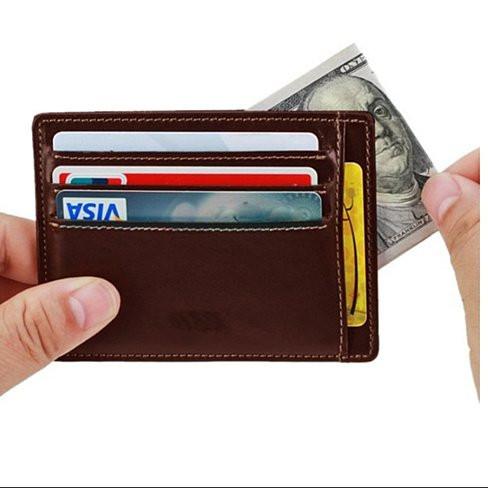 No Show Slim Wallet - RFID Safe