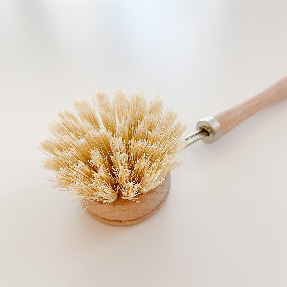 Wooden and Sisal Dish Brush - The Vegan Life