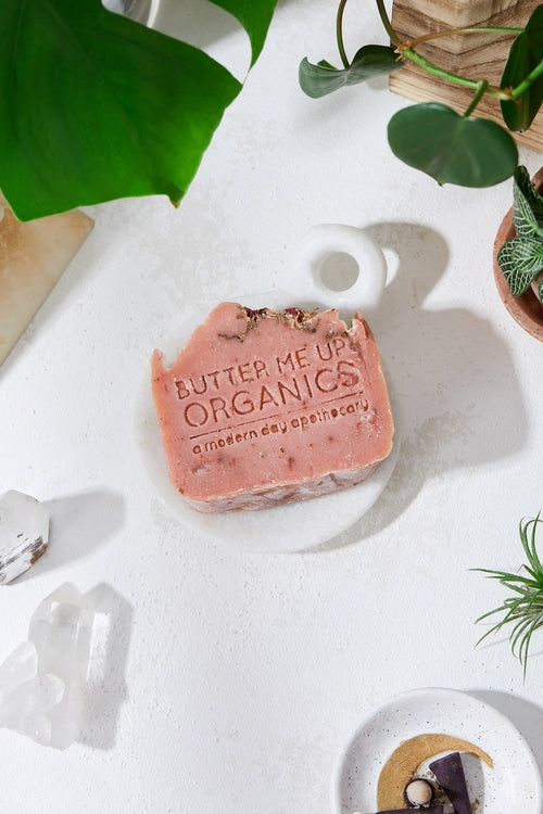 Rose Garden Organic Vegan Soap - The Vegan Life