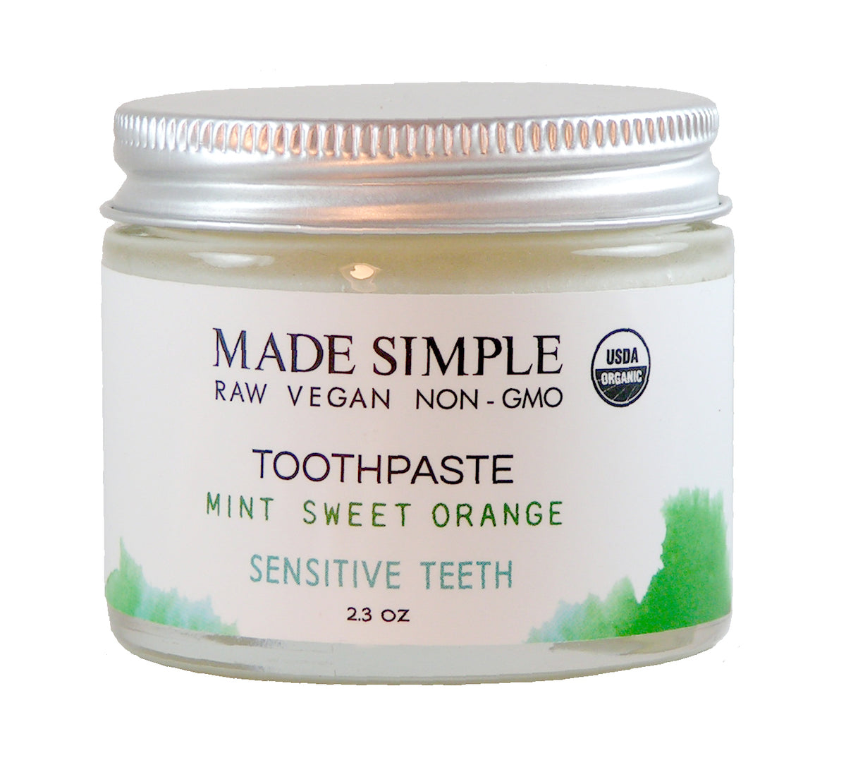 Certified Organic Mint Sweet Orange Toothpaste