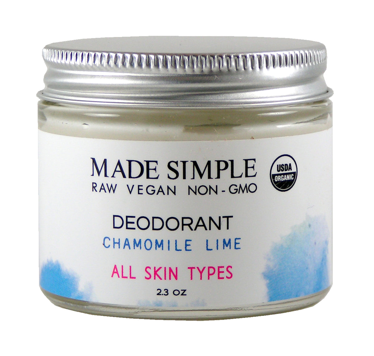 Certified Organic Chamomile Lime Deodorant