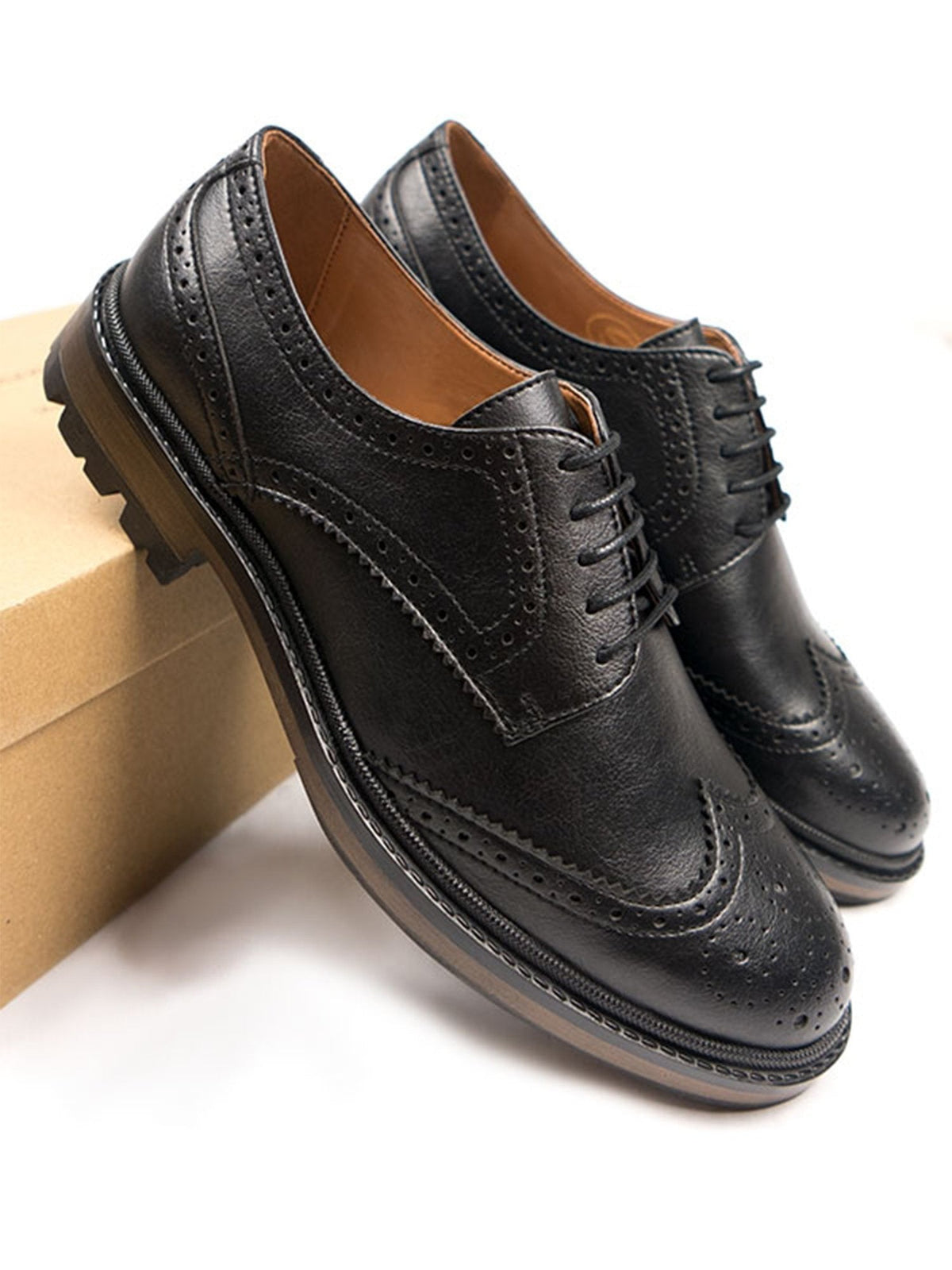 Vegan Men's Continental Brogues | Will's Vegan Store