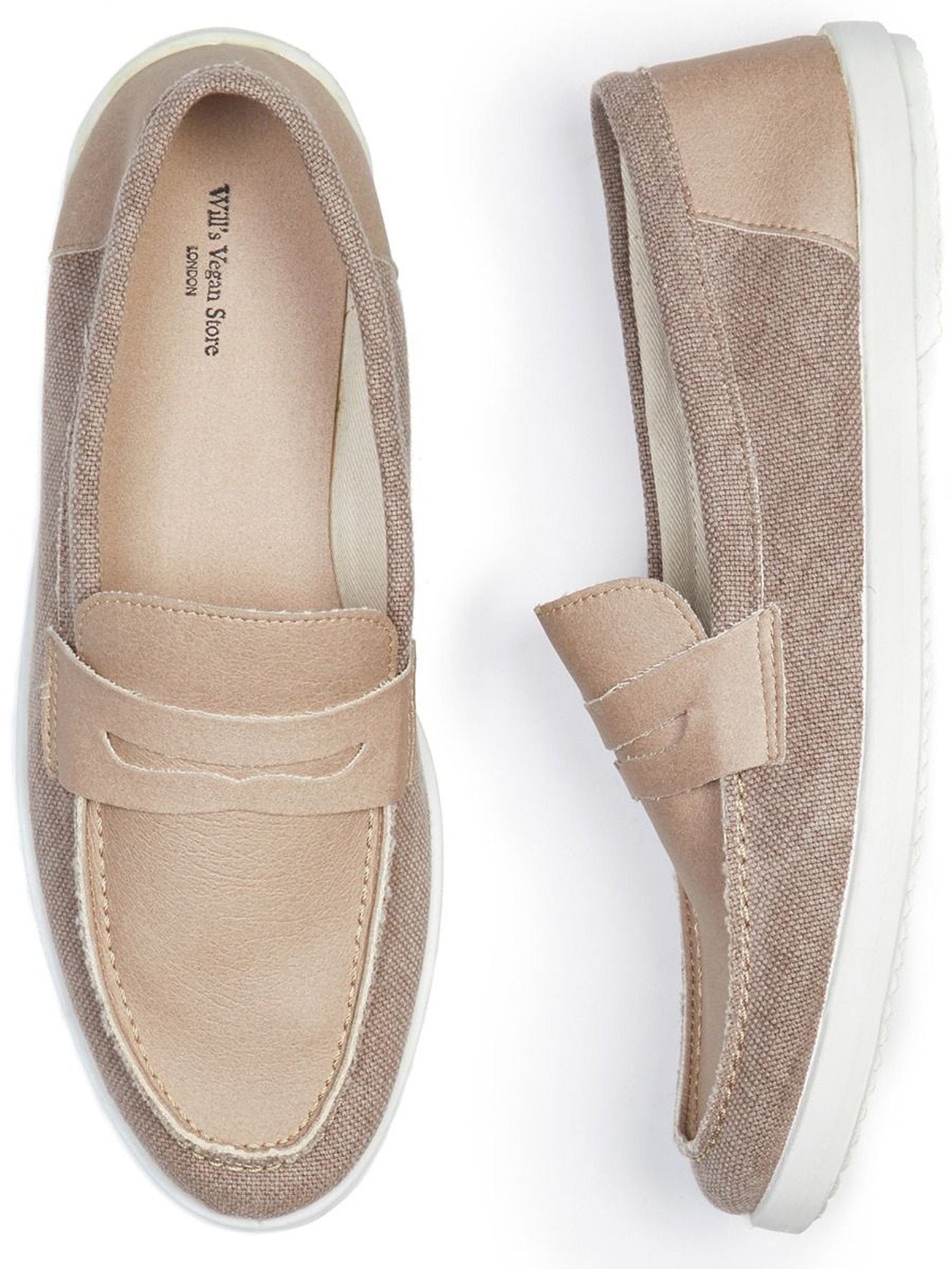 Vegan penny loafers womens top